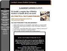 Tablet Screenshot of lambertjonesrubber.com
